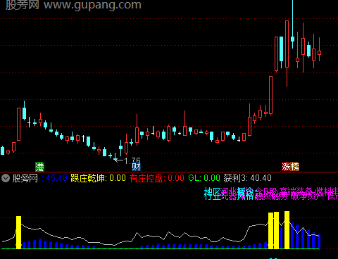 通达信找最强的庄指标公式
