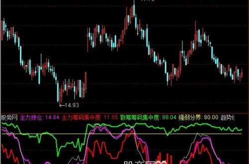 通达信主力散户筹码集中度指标公式